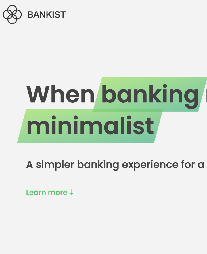 Bankist Website